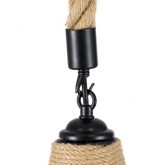 GLOBOSTAR® KUBRIC 01605 Boho Κρεμαστό Φωτιστικό Οροφής με Ντουί 1 x E27 AC 220-240V IP20 - Μπεζ - Μ30 x Π30 x Y40cm GLOBOSTAR® KUBRIC 01605 Boho Κρεμαστό Φωτιστικό Οροφής με Ντουί 1 x E27 AC 220-240V IP20 - Μπεζ - Μ30 x Π30 x Y40cm