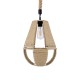 GLOBOSTAR® POLIA 01608 Boho Κρεμαστό Φωτιστικό Οροφής με Ντουί 1 x E27 AC 220-240V IP20 - Μπεζ - Μ30 x Π30 x Y42cm GLOBOSTAR® POLIA 01608 Boho Κρεμαστό Φωτιστικό Οροφής με Ντουί 1 x E27 AC 220-240V IP20 - Μπεζ - Μ30 x Π30 x Y42cm