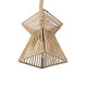 GLOBOSTAR® ROUGE 01611 Boho Κρεμαστό Φωτιστικό Οροφής με Ντουί 1 x E27 AC 220-240V IP20 - Μπεζ - Μ21 x Π21 x Y27cm GLOBOSTAR® ROUGE 01611 Boho Κρεμαστό Φωτιστικό Οροφής με Ντουί 1 x E27 AC 220-240V IP20 - Μπεζ - Μ21 x Π21 x Y27cm