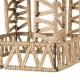 GLOBOSTAR® SPIKY 01613 Boho Κρεμαστό Φωτιστικό Οροφής με Ντουί 1 x E27 AC 220-240V IP20 - Μπεζ - Μ43 x Π43 x Y28cm
