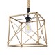 GLOBOSTAR® POLISHED 01616 Vintage Κρεμαστό Φωτιστικό Οροφής με Ντουί 1 x E27 AC 220-240V IP20 - Μαύρο & Μπεζ - Μ30 x Π30 x Υ30cm GLOBOSTAR® POLISHED 01616 Vintage Κρεμαστό Φωτιστικό Οροφής με Ντουί 1 x E27 AC 220-240V IP20 - Μαύρο & Μπεζ - Μ30 x Π30 x Υ30cm