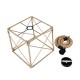 GLOBOSTAR® POLISHED 01616 Vintage Κρεμαστό Φωτιστικό Οροφής με Ντουί 1 x E27 AC 220-240V IP20 - Μαύρο & Μπεζ - Μ30 x Π30 x Υ30cm GLOBOSTAR® POLISHED 01616 Vintage Κρεμαστό Φωτιστικό Οροφής με Ντουί 1 x E27 AC 220-240V IP20 - Μαύρο & Μπεζ - Μ30 x Π30 x Υ30cm