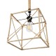 GLOBOSTAR® POLISHED 01616 Vintage Κρεμαστό Φωτιστικό Οροφής με Ντουί 1 x E27 AC 220-240V IP20 - Μαύρο & Μπεζ - Μ30 x Π30 x Υ30cm GLOBOSTAR® POLISHED 01616 Vintage Κρεμαστό Φωτιστικό Οροφής με Ντουί 1 x E27 AC 220-240V IP20 - Μαύρο & Μπεζ - Μ30 x Π30 x Υ30cm