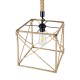 GLOBOSTAR® POLISHED 01616 Vintage Κρεμαστό Φωτιστικό Οροφής με Ντουί 1 x E27 AC 220-240V IP20 - Μαύρο & Μπεζ - Μ30 x Π30 x Υ30cm GLOBOSTAR® POLISHED 01616 Vintage Κρεμαστό Φωτιστικό Οροφής με Ντουί 1 x E27 AC 220-240V IP20 - Μαύρο & Μπεζ - Μ30 x Π30 x Υ30cm