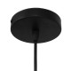 GLOBOSTAR® KAIRI 01618 Μοντέρνο Κρεμαστό Φωτιστικό Οροφής με Ντουί 1 x E27 AC 220-240V IP20 - Μαύρο & Λευκό - Μ38 x Π38 x Υ39cm GLOBOSTAR® KAIRI 01618 Μοντέρνο Κρεμαστό Φωτιστικό Οροφής με Ντουί 1 x E27 AC 220-240V IP20 - Μαύρο & Λευκό - Μ38 x Π38 x Υ39cm