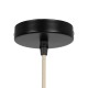 GLOBOSTAR® DE LA MER 01624 Boho Κρεμαστό Φωτιστικό Οροφής με Ντουί 3 x E27 AC 220-240V IP20 - Μπεζ - Μ45 x Π45 x Υ24cm