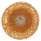 GLOBOSTAR® SAN TROPEZ 01626 Boho Κρεμαστό Φωτιστικό Οροφής με Ντουί 1 x E27 AC 220-240V IP20 - Μπεζ - Μ38 x Π38 x Υ22cm