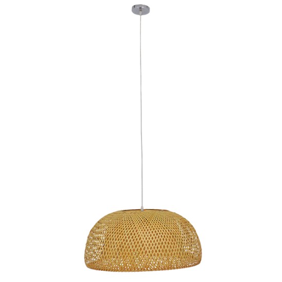 GLOBOSTAR® SAN TROPEZ 01627 Boho Κρεμαστό Φωτιστικό Οροφής με Ντουί 1 x E27 AC 220-240V IP20 - Μπεζ - Μ60 x Π60 x Υ29cm GLOBOSTAR® SAN TROPEZ 01627 Boho Κρεμαστό Φωτιστικό Οροφής με Ντουί 1 x E27 AC 220-240V IP20 - Μπεζ - Μ60 x Π60 x Υ29cm