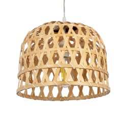 GLOBOSTAR® MANGEA 01634 Boho Κρεμαστό Φωτιστικό Οροφής με Ντουί 1 x E27 AC 220-240V IP20 - Μπεζ - Μ33 x Π33 x Υ27cm GLOBOSTAR® MANGEA 01634 Boho Κρεμαστό Φωτιστικό Οροφής με Ντουί 1 x E27 AC 220-240V IP20 - Μπεζ - Μ33 x Π33 x Υ27cm