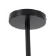 GLOBOSTAR® SENTINEL 01636 Μοντέρνο Φωτιστικό Οροφής με Ντουί 10 x E27 AC 220-240V IP20 - Μαύρο & Διάφανο - Μ105 x Π80 x Υ90cm GLOBOSTAR® SENTINEL 01636 Μοντέρνο Φωτιστικό Οροφής με Ντουί 10 x E27 AC 220-240V IP20 - Μαύρο & Διάφανο - Μ105 x Π80 x Υ90cm