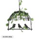 GLOBOSTAR® NEST 01640 Vintage Κρεμαστό Φωτιστικό Οροφής με Ντουί 1 x E27 AC 220-240V IP20 - Μαύρο & Πράσινο - Μ48 x Π38 x Υ40cm GLOBOSTAR® NEST 01640 Vintage Κρεμαστό Φωτιστικό Οροφής με Ντουί 1 x E27 AC 220-240V IP20 - Μαύρο & Πράσινο - Μ48 x Π38 x Υ40cm