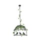 GLOBOSTAR® NEST 01640 Vintage Κρεμαστό Φωτιστικό Οροφής με Ντουί 1 x E27 AC 220-240V IP20 - Μαύρο & Πράσινο - Μ48 x Π38 x Υ40cm GLOBOSTAR® NEST 01640 Vintage Κρεμαστό Φωτιστικό Οροφής με Ντουί 1 x E27 AC 220-240V IP20 - Μαύρο & Πράσινο - Μ48 x Π38 x Υ40cm