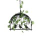 GLOBOSTAR® NEST 01640 Vintage Κρεμαστό Φωτιστικό Οροφής με Ντουί 1 x E27 AC 220-240V IP20 - Μαύρο & Πράσινο - Μ48 x Π38 x Υ40cm GLOBOSTAR® NEST 01640 Vintage Κρεμαστό Φωτιστικό Οροφής με Ντουί 1 x E27 AC 220-240V IP20 - Μαύρο & Πράσινο - Μ48 x Π38 x Υ40cm