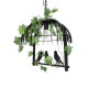 GLOBOSTAR® NEST 01640 Vintage Κρεμαστό Φωτιστικό Οροφής με Ντουί 1 x E27 AC 220-240V IP20 - Μαύρο & Πράσινο - Μ48 x Π38 x Υ40cm GLOBOSTAR® NEST 01640 Vintage Κρεμαστό Φωτιστικό Οροφής με Ντουί 1 x E27 AC 220-240V IP20 - Μαύρο & Πράσινο - Μ48 x Π38 x Υ40cm