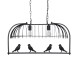 GLOBOSTAR® NEST 01643 Vintage Κρεμαστό Φωτιστικό Οροφής με Ντουί 2 x E27 AC 220-240V IP20 - Μαύρο & Πράσινο - Μ76 x Π36 x Y37cm GLOBOSTAR® NEST 01643 Vintage Κρεμαστό Φωτιστικό Οροφής με Ντουί 2 x E27 AC 220-240V IP20 - Μαύρο & Πράσινο - Μ76 x Π36 x Y37cm