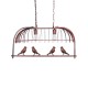 GLOBOSTAR® NEST 01645 Vintage Κρεμαστό Φωτιστικό Οροφής με Ντουί 2 x E27 AC 220-240V IP20 - Χάλκινο & Πράσινο - Μ76 x Π36 x Y37cm GLOBOSTAR® NEST 01645 Vintage Κρεμαστό Φωτιστικό Οροφής με Ντουί 2 x E27 AC 220-240V IP20 - Χάλκινο & Πράσινο - Μ76 x Π36 x Y37cm