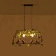 GLOBOSTAR® NEST 01645 Vintage Κρεμαστό Φωτιστικό Οροφής με Ντουί 2 x E27 AC 220-240V IP20 - Χάλκινο & Πράσινο - Μ76 x Π36 x Y37cm GLOBOSTAR® NEST 01645 Vintage Κρεμαστό Φωτιστικό Οροφής με Ντουί 2 x E27 AC 220-240V IP20 - Χάλκινο & Πράσινο - Μ76 x Π36 x Y37cm