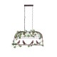 GLOBOSTAR® NEST 01645 Vintage Κρεμαστό Φωτιστικό Οροφής με Ντουί 2 x E27 AC 220-240V IP20 - Χάλκινο & Πράσινο - Μ76 x Π36 x Y37cm GLOBOSTAR® NEST 01645 Vintage Κρεμαστό Φωτιστικό Οροφής με Ντουί 2 x E27 AC 220-240V IP20 - Χάλκινο & Πράσινο - Μ76 x Π36 x Y37cm