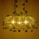 GLOBOSTAR® NEST 01647 Vintage Κρεμαστό Φωτιστικό Οροφής με Ντουί 3 x E27 AC 220-240V IP20 - Λευκό & Πράσινο - Μ86 x Π37 x Y40cm GLOBOSTAR® NEST 01647 Vintage Κρεμαστό Φωτιστικό Οροφής με Ντουί 3 x E27 AC 220-240V IP20 - Λευκό & Πράσινο - Μ86 x Π37 x Y40cm