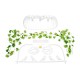 GLOBOSTAR® NEST 01647 Vintage Κρεμαστό Φωτιστικό Οροφής με Ντουί 3 x E27 AC 220-240V IP20 - Λευκό & Πράσινο - Μ86 x Π37 x Y40cm GLOBOSTAR® NEST 01647 Vintage Κρεμαστό Φωτιστικό Οροφής με Ντουί 3 x E27 AC 220-240V IP20 - Λευκό & Πράσινο - Μ86 x Π37 x Y40cm