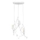 GLOBOSTAR® LITTLE MAN 01654 Μοντέρνο Κρεμαστό Φωτιστικό Οροφής με Ντουί 3 x E27 AC 220-240V IP20 - Λευκό - Μ45 x Π45 x Υ40cm GLOBOSTAR® LITTLE MAN 01654 Μοντέρνο Κρεμαστό Φωτιστικό Οροφής με Ντουί 3 x E27 AC 220-240V IP20 - Λευκό - Μ45 x Π45 x Υ40cm