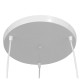 GLOBOSTAR® LITTLE MAN 01654 Μοντέρνο Κρεμαστό Φωτιστικό Οροφής με Ντουί 3 x E27 AC 220-240V IP20 - Λευκό - Μ45 x Π45 x Υ40cm GLOBOSTAR® LITTLE MAN 01654 Μοντέρνο Κρεμαστό Φωτιστικό Οροφής με Ντουί 3 x E27 AC 220-240V IP20 - Λευκό - Μ45 x Π45 x Υ40cm
