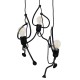 GLOBOSTAR® LITTLE MAN 01655 Μοντέρνο Κρεμαστό Φωτιστικό Οροφής με Ντουί 3 x E27 AC 220-240V IP20 - Μαύρο - Μ45 x Π45 x Υ40cm GLOBOSTAR® LITTLE MAN 01655 Μοντέρνο Κρεμαστό Φωτιστικό Οροφής με Ντουί 3 x E27 AC 220-240V IP20 - Μαύρο - Μ45 x Π45 x Υ40cm