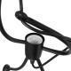 GLOBOSTAR® LITTLE MAN 01655 Μοντέρνο Κρεμαστό Φωτιστικό Οροφής με Ντουί 3 x E27 AC 220-240V IP20 - Μαύρο - Μ45 x Π45 x Υ40cm GLOBOSTAR® LITTLE MAN 01655 Μοντέρνο Κρεμαστό Φωτιστικό Οροφής με Ντουί 3 x E27 AC 220-240V IP20 - Μαύρο - Μ45 x Π45 x Υ40cm