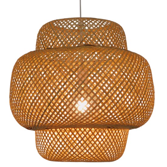 GLOBOSTAR® MALDIVES 01657 Boho Κρεμαστό Φωτιστικό Οροφής με Ντουί 1 x E27 AC 220-240V IP20 - Μπεζ - Μ50 x Π50 x Υ50m GLOBOSTAR® MALDIVES 01657 Boho Κρεμαστό Φωτιστικό Οροφής με Ντουί 1 x E27 AC 220-240V IP20 - Μπεζ - Μ50 x Π50 x Υ50m