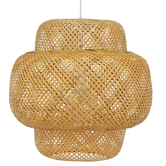 GLOBOSTAR® MALDIVES 01657 Boho Κρεμαστό Φωτιστικό Οροφής με Ντουί 1 x E27 AC 220-240V IP20 - Μπεζ - Μ50 x Π50 x Υ50m GLOBOSTAR® MALDIVES 01657 Boho Κρεμαστό Φωτιστικό Οροφής με Ντουί 1 x E27 AC 220-240V IP20 - Μπεζ - Μ50 x Π50 x Υ50m