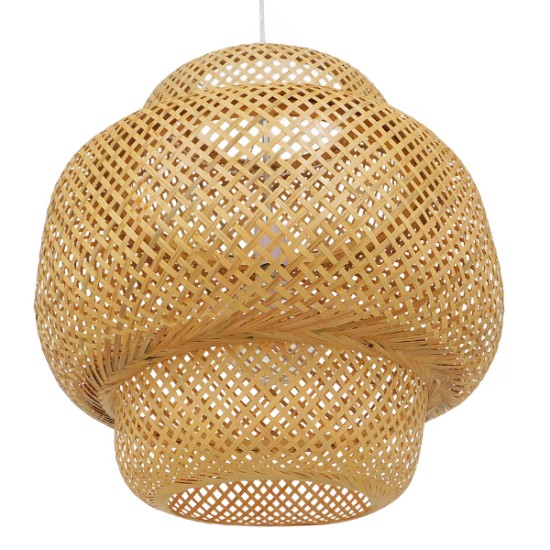 GLOBOSTAR® MALDIVES 01657 Boho Κρεμαστό Φωτιστικό Οροφής με Ντουί 1 x E27 AC 220-240V IP20 - Μπεζ - Μ50 x Π50 x Υ50m GLOBOSTAR® MALDIVES 01657 Boho Κρεμαστό Φωτιστικό Οροφής με Ντουί 1 x E27 AC 220-240V IP20 - Μπεζ - Μ50 x Π50 x Υ50m