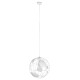GLOBOSTAR® EARTH 01664 Vintage Κρεμαστό Φωτιστικό Οροφής με Ντουί 1 x E27 AC 220-240V IP20 - Λευκό - Μ40 x Π40 x Y40cm GLOBOSTAR® EARTH 01664 Vintage Κρεμαστό Φωτιστικό Οροφής με Ντουί 1 x E27 AC 220-240V IP20 - Λευκό - Μ40 x Π40 x Y40cm