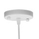 GLOBOSTAR® EARTH 01664 Vintage Κρεμαστό Φωτιστικό Οροφής με Ντουί 1 x E27 AC 220-240V IP20 - Λευκό - Μ40 x Π40 x Y40cm GLOBOSTAR® EARTH 01664 Vintage Κρεμαστό Φωτιστικό Οροφής με Ντουί 1 x E27 AC 220-240V IP20 - Λευκό - Μ40 x Π40 x Y40cm