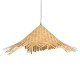 GLOBOSTAR® RICEHAT 01666 Boho Κρεμαστό Φωτιστικό Οροφής με Ντουί 1 x E27 AC 220-240V IP20 - Μπεζ - Μ70 x Π70 x Y25cm GLOBOSTAR® RICEHAT 01666 Boho Κρεμαστό Φωτιστικό Οροφής με Ντουί 1 x E27 AC 220-240V IP20 - Μπεζ - Μ70 x Π70 x Y25cm