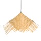 GLOBOSTAR® RICEHAT 01666 Boho Κρεμαστό Φωτιστικό Οροφής με Ντουί 1 x E27 AC 220-240V IP20 - Μπεζ - Μ70 x Π70 x Y25cm GLOBOSTAR® RICEHAT 01666 Boho Κρεμαστό Φωτιστικό Οροφής με Ντουί 1 x E27 AC 220-240V IP20 - Μπεζ - Μ70 x Π70 x Y25cm