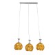 GLOBOSTAR® BOUQUET 01671 Μοντέρνο Κρεμαστό Φωτιστικό Οροφής με Ντουί 3 x E27 AC 220-240V IP20 - Πολύχρωμο - Μ64 x Π18 x Υ24cm GLOBOSTAR® BOUQUET 01671 Μοντέρνο Κρεμαστό Φωτιστικό Οροφής με Ντουί 3 x E27 AC 220-240V IP20 - Πολύχρωμο - Μ64 x Π18 x Υ24cm