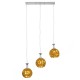 GLOBOSTAR® BOUQUET 01671 Μοντέρνο Κρεμαστό Φωτιστικό Οροφής με Ντουί 3 x E27 AC 220-240V IP20 - Πολύχρωμο - Μ64 x Π18 x Υ24cm GLOBOSTAR® BOUQUET 01671 Μοντέρνο Κρεμαστό Φωτιστικό Οροφής με Ντουί 3 x E27 AC 220-240V IP20 - Πολύχρωμο - Μ64 x Π18 x Υ24cm