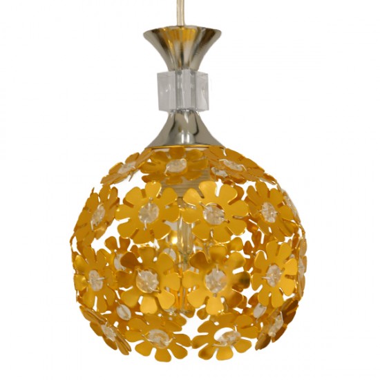 GLOBOSTAR® BOUQUET 01671 Μοντέρνο Κρεμαστό Φωτιστικό Οροφής με Ντουί 3 x E27 AC 220-240V IP20 - Πολύχρωμο - Μ64 x Π18 x Υ24cm GLOBOSTAR® BOUQUET 01671 Μοντέρνο Κρεμαστό Φωτιστικό Οροφής με Ντουί 3 x E27 AC 220-240V IP20 - Πολύχρωμο - Μ64 x Π18 x Υ24cm