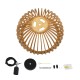 GLOBOSTAR® SCANDINAVIA 01698 Boho Κρεμαστό Φωτιστικό Οροφής με Ντουί 1 x E27 AC 220-240V IP20 - Μπεζ - Μ33 x Π33 x Υ20cm GLOBOSTAR® SCANDINAVIA 01698 Boho Κρεμαστό Φωτιστικό Οροφής με Ντουί 1 x E27 AC 220-240V IP20 - Μπεζ - Μ33 x Π33 x Υ20cm