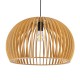 GLOBOSTAR® SCANDINAVIA 01699 Boho Κρεμαστό Φωτιστικό Οροφής με Ντουί 1 x E27 AC 220-240V IP20 - Μπεζ - Μ44 x Π44 x Υ28cm
