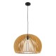 GLOBOSTAR® SCANDINAVIA 01699 Boho Κρεμαστό Φωτιστικό Οροφής με Ντουί 1 x E27 AC 220-240V IP20 - Μπεζ - Μ44 x Π44 x Υ28cm