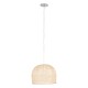 GLOBOSTAR® BERMUDA 01708 Boho Κρεμαστό Φωτιστικό Οροφής με Ντουί 1 x E27 AC 220-240V IP20 - Μπεζ - Μ31 x Π31 x Y22cm GLOBOSTAR® BERMUDA 01708 Boho Κρεμαστό Φωτιστικό Οροφής με Ντουί 1 x E27 AC 220-240V IP20 - Μπεζ - Μ31 x Π31 x Y22cm