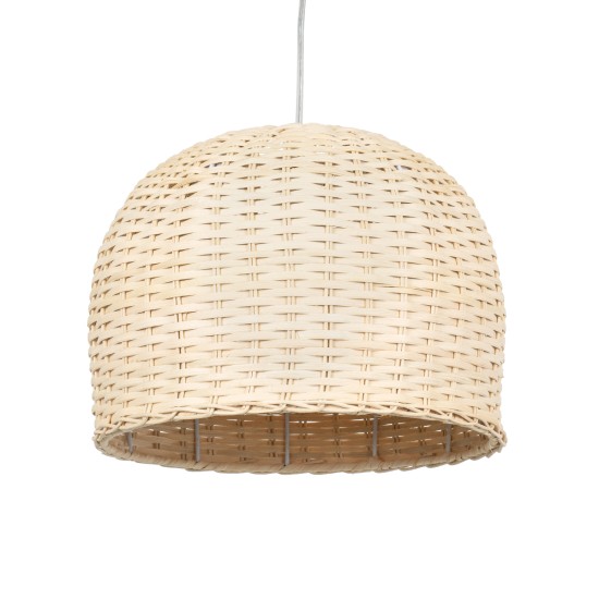 GLOBOSTAR® BERMUDA 01708 Boho Κρεμαστό Φωτιστικό Οροφής με Ντουί 1 x E27 AC 220-240V IP20 - Μπεζ - Μ31 x Π31 x Y22cm GLOBOSTAR® BERMUDA 01708 Boho Κρεμαστό Φωτιστικό Οροφής με Ντουί 1 x E27 AC 220-240V IP20 - Μπεζ - Μ31 x Π31 x Y22cm