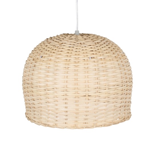 GLOBOSTAR® BERMUDA 01708 Boho Κρεμαστό Φωτιστικό Οροφής με Ντουί 1 x E27 AC 220-240V IP20 - Μπεζ - Μ31 x Π31 x Y22cm GLOBOSTAR® BERMUDA 01708 Boho Κρεμαστό Φωτιστικό Οροφής με Ντουί 1 x E27 AC 220-240V IP20 - Μπεζ - Μ31 x Π31 x Y22cm