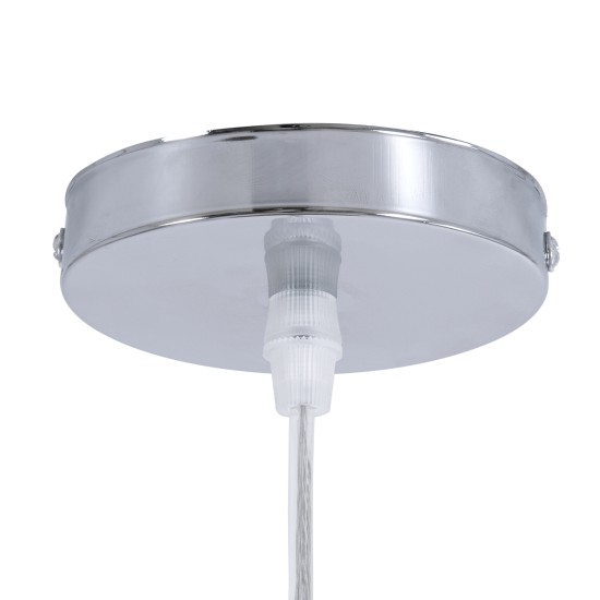 GLOBOSTAR® BERMUDA 01708 Boho Κρεμαστό Φωτιστικό Οροφής με Ντουί 1 x E27 AC 220-240V IP20 - Μπεζ - Μ31 x Π31 x Y22cm GLOBOSTAR® BERMUDA 01708 Boho Κρεμαστό Φωτιστικό Οροφής με Ντουί 1 x E27 AC 220-240V IP20 - Μπεζ - Μ31 x Π31 x Y22cm