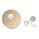 GLOBOSTAR® BERMUDA 01708 Boho Κρεμαστό Φωτιστικό Οροφής με Ντουί 1 x E27 AC 220-240V IP20 - Μπεζ - Μ31 x Π31 x Y22cm GLOBOSTAR® BERMUDA 01708 Boho Κρεμαστό Φωτιστικό Οροφής με Ντουί 1 x E27 AC 220-240V IP20 - Μπεζ - Μ31 x Π31 x Y22cm