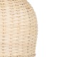 GLOBOSTAR® BERMUDA 01709 Boho Κρεμαστό Φωτιστικό Οροφής με Ντουί 1 x E27 AC 220-240V IP20 - Μπεζ - Μ55 x Π55 x Y26cm
