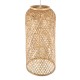 GLOBOSTAR® CALERO 01710 Boho Κρεμαστό Φωτιστικό Οροφής με Ντουί 1 x E27 AC 220-240V IP20 - Μπεζ - Μ25 x Π25 x Υ50cm GLOBOSTAR® CALERO 01710 Boho Κρεμαστό Φωτιστικό Οροφής με Ντουί 1 x E27 AC 220-240V IP20 - Μπεζ - Μ25 x Π25 x Υ50cm