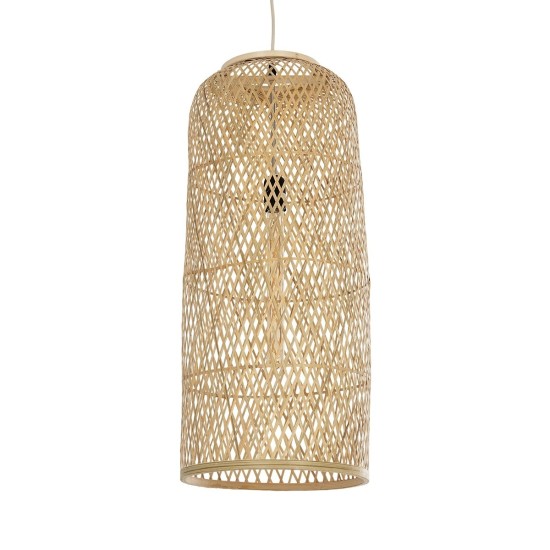 GLOBOSTAR® CALERO 01711 Boho Κρεμαστό Φωτιστικό Οροφής με Ντουί 1 x E27 AC 220-240V IP20 - Μπεζ - Μ30 x Π30 x Υ70cm GLOBOSTAR® CALERO 01711 Boho Κρεμαστό Φωτιστικό Οροφής με Ντουί 1 x E27 AC 220-240V IP20 - Μπεζ - Μ30 x Π30 x Υ70cm