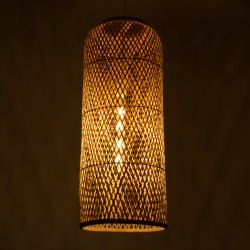GLOBOSTAR® CALERO 01711 Boho Κρεμαστό Φωτιστικό Οροφής με Ντουί 1 x E27 AC 220-240V IP20 - Μπεζ - Μ30 x Π30 x Υ70cm GLOBOSTAR® CALERO 01711 Boho Κρεμαστό Φωτιστικό Οροφής με Ντουί 1 x E27 AC 220-240V IP20 - Μπεζ - Μ30 x Π30 x Υ70cm